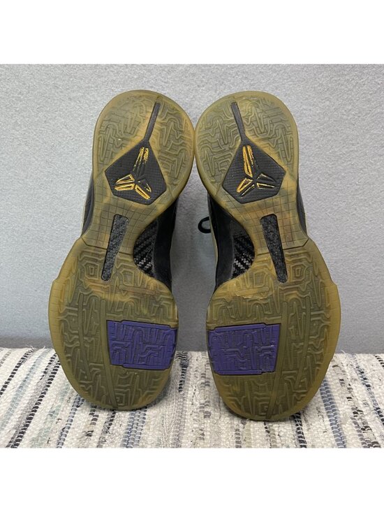 Nike Zoom Kobe 5 Playoff Carpe Diem Black Chrome Purple Mens Sneakers Size 9.5 main image 9